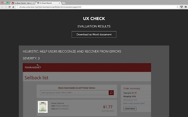 ux check专家走查