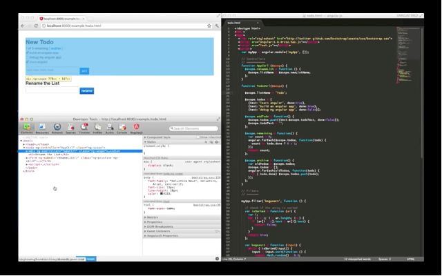angularjs batarang插件