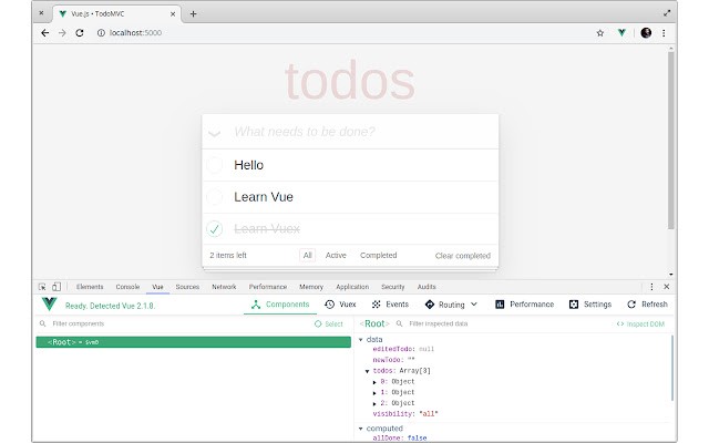 vue.js devtools插件