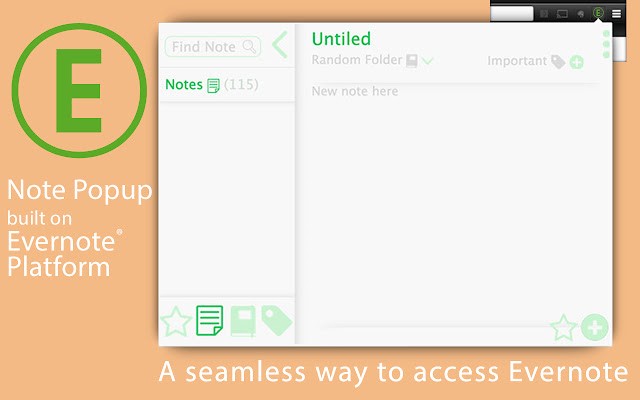 note popup on evernote platform最新版