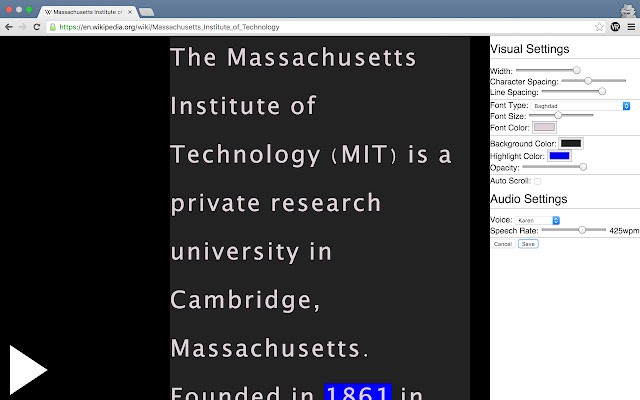 voiceread扩展程序