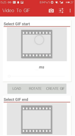 Video To GIF app