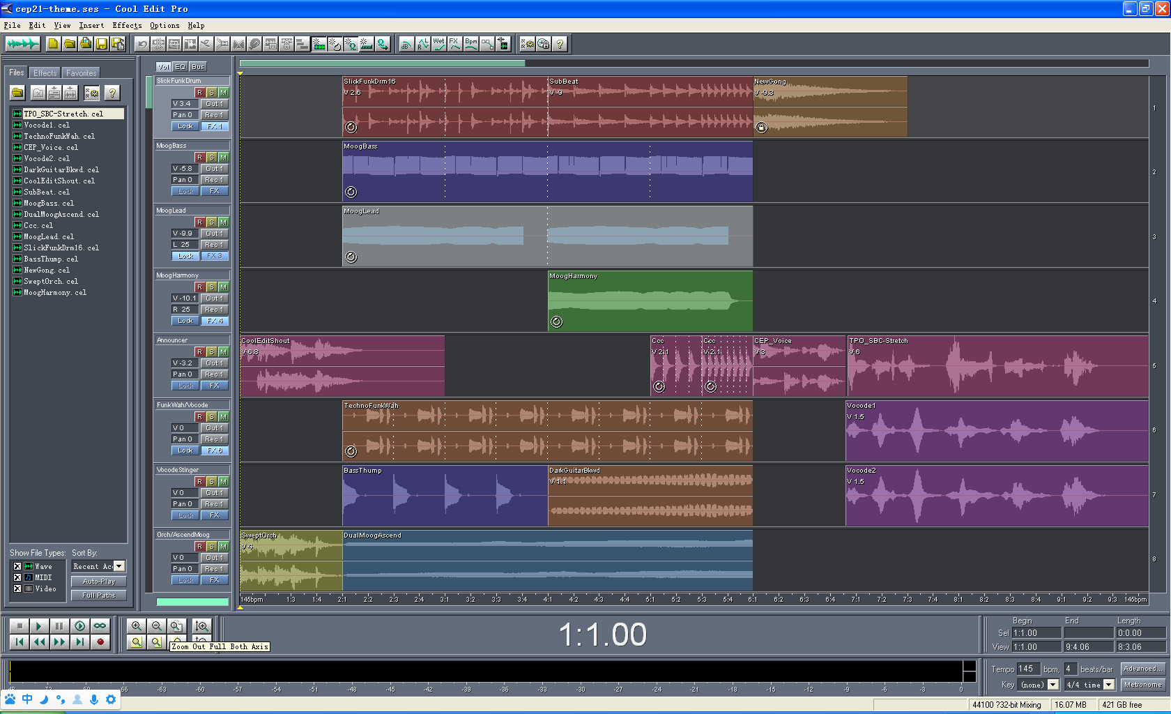 cooleditpro2.1汉化修改版 cooleditpro2.1修改版