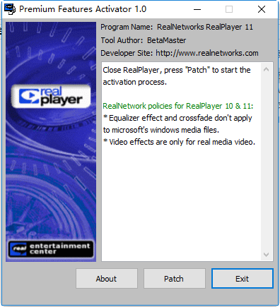 realplayer播放器插件