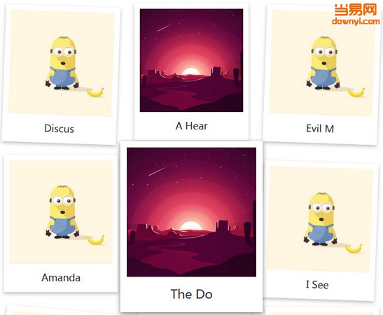 鼠标悬停照片放大效果(CSS3)