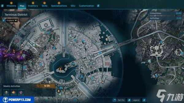 《无主之地4》圣城重要点位地图一览