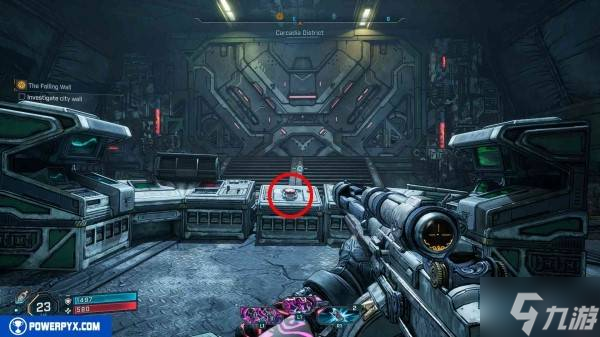 《无主之地4》崩塌之墙调查城墙方法