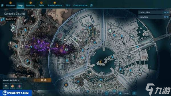 《无主之地4》圣城重要点位地图一览