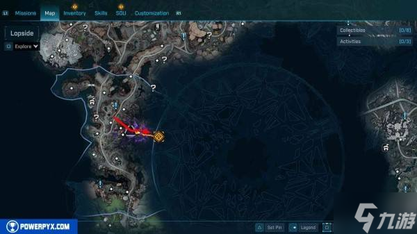 《无主之地4》崩塌之墙调查城墙方法