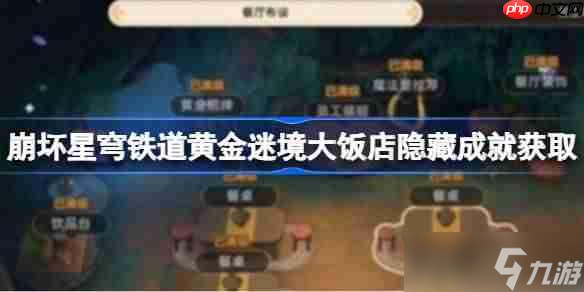 黄金迷境大饭店隐藏成就获取攻略_崩坏星穹铁道