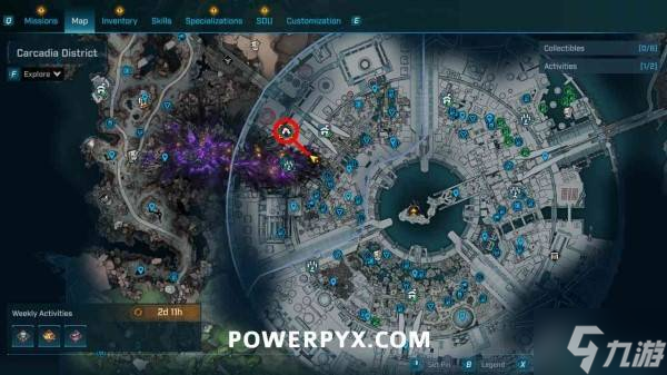 《无主之地4》圣城重要点位地图一览