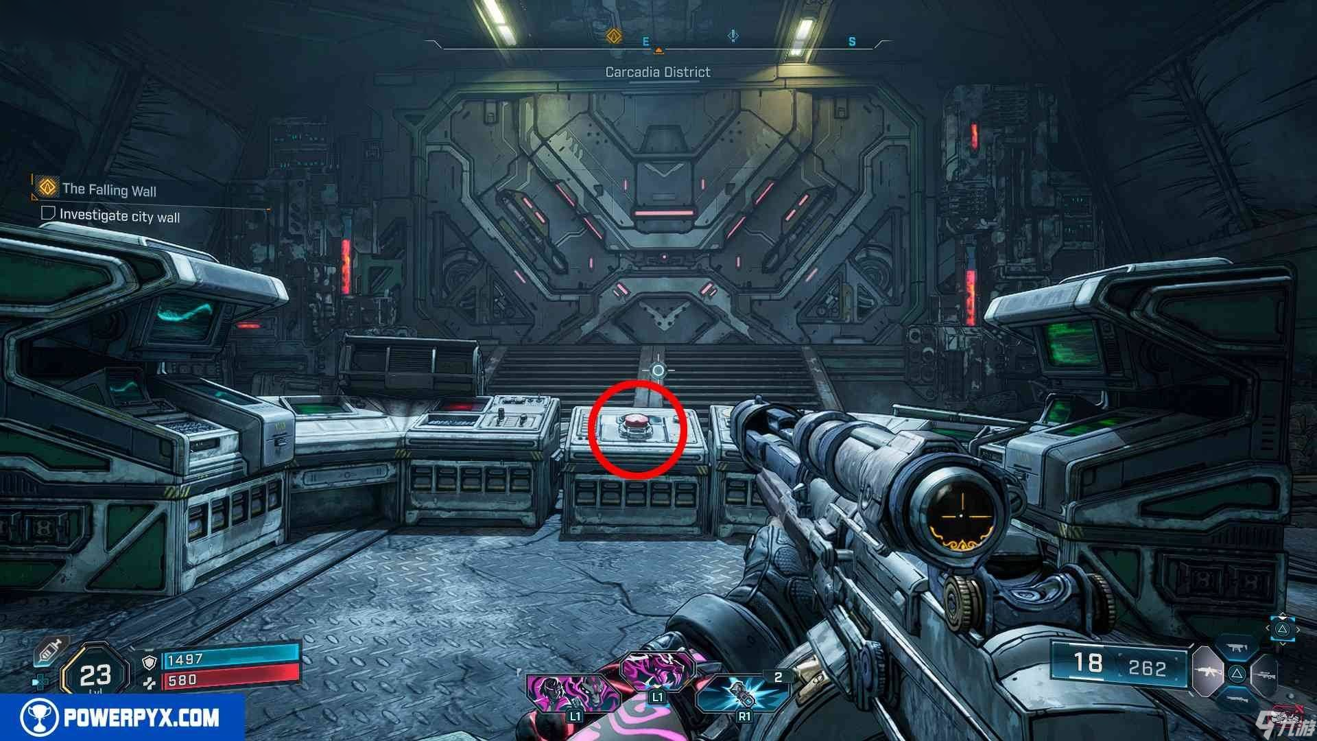 《无主之地4》崩塌之墙：探索城墙调查与定位技巧