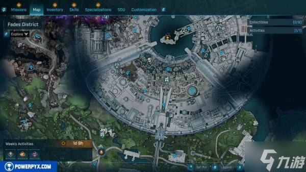 《无主之地4》圣城重要点位地图一览