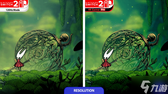 掌机PK!《空洞骑士:丝之歌》Switch2与SteamDeck画面对比