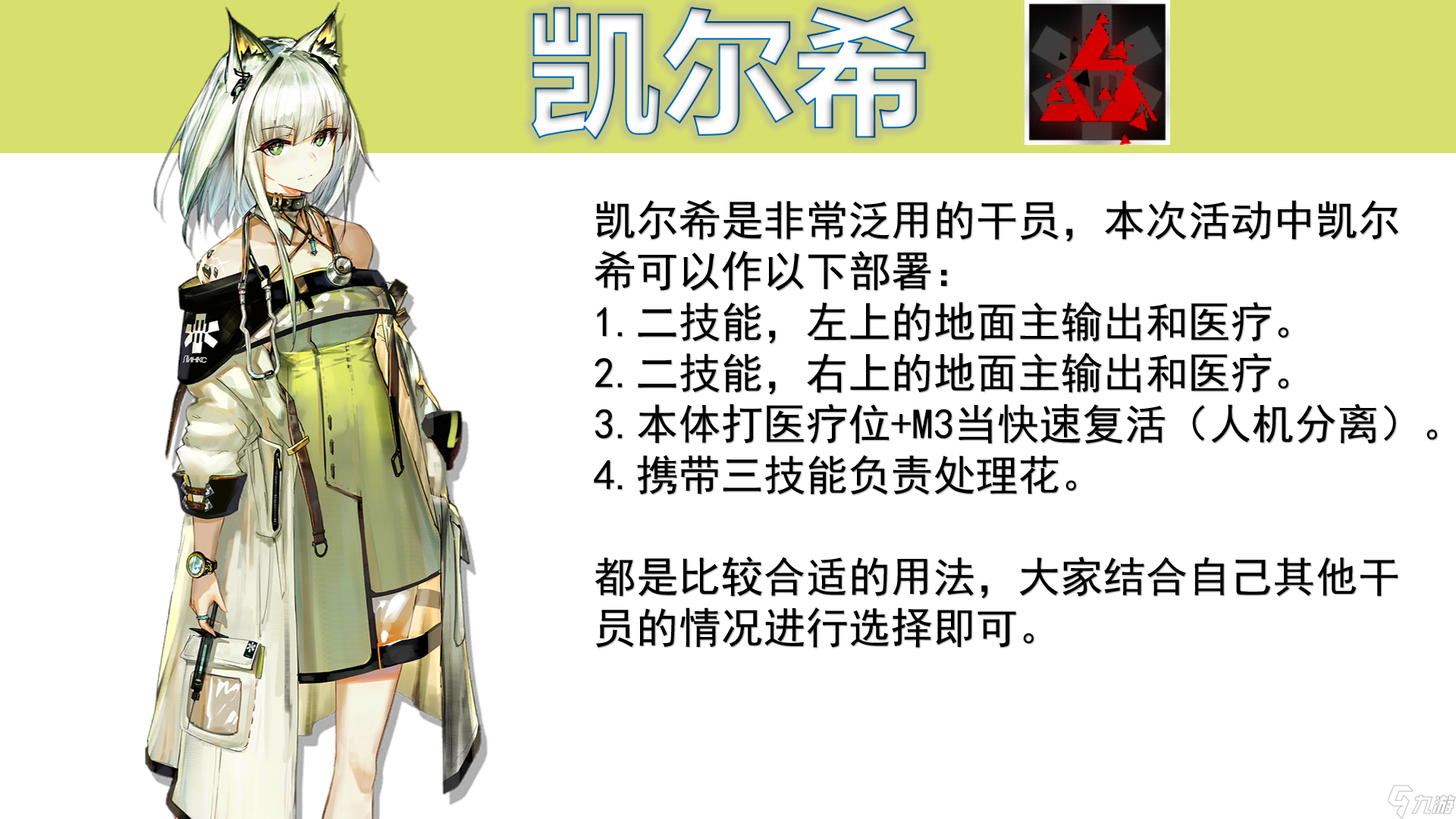 明日方舟【明日方舟】干员版本推荐