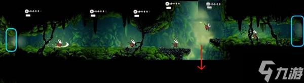 《空洞骑士丝之歌》苔穴地图拼接路线分享