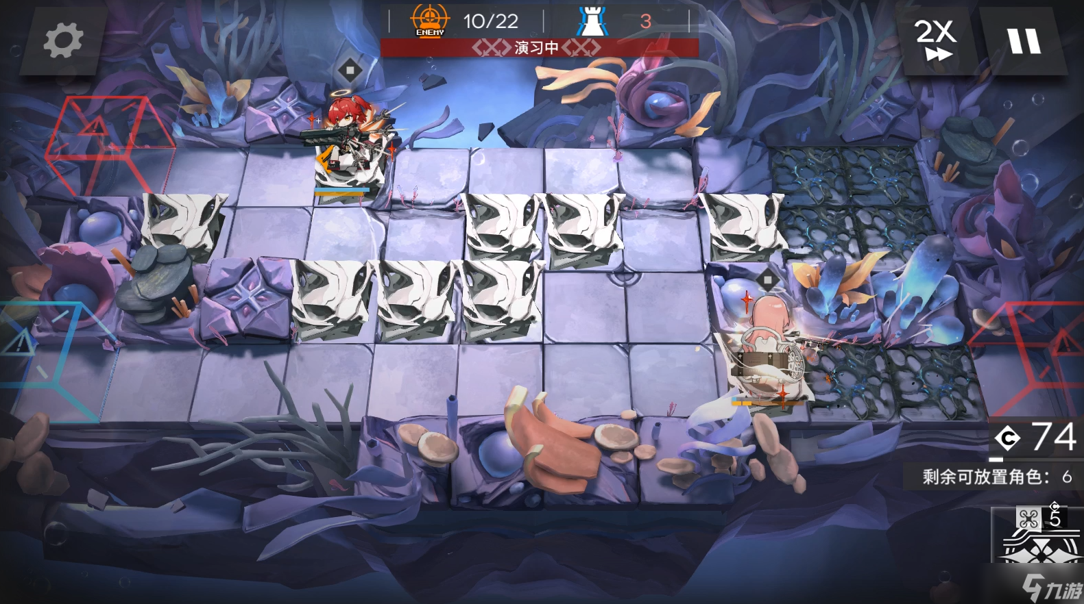 明日方舟【明日方舟生路】BP-5到BP-9速刷晶体元件和糖组以及BP-EX-8突袭