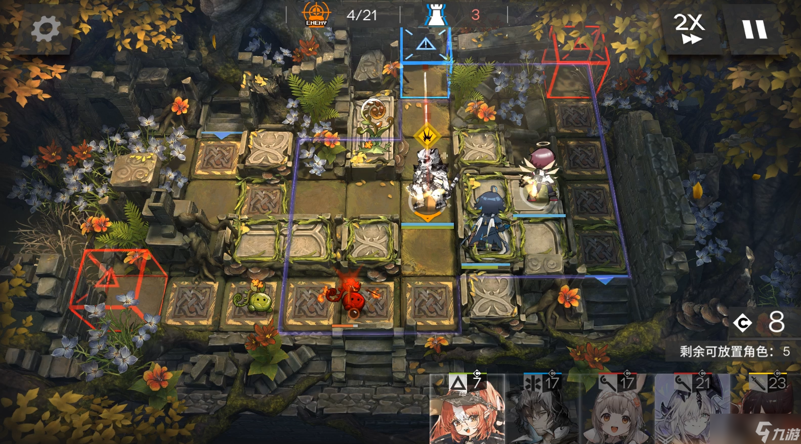 明日方舟【明日方舟3月活动】EA-1到EA-8摆完挂机蚀刻章镀层