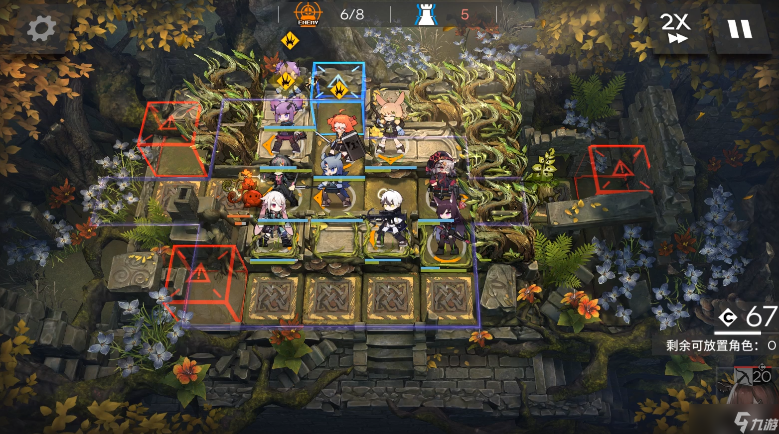 明日方舟【明日方舟3月活动】EA-1到EA-8摆完挂机蚀刻章镀层