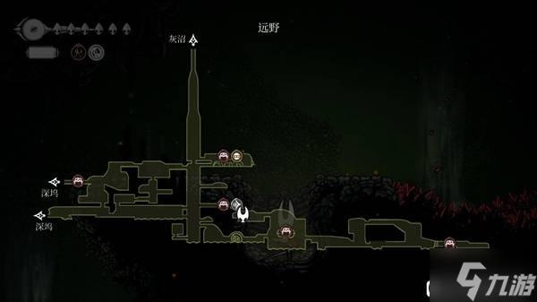 《空洞骑士丝之歌》前期4个免费面具位置