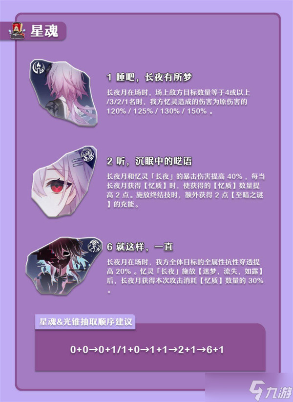 崩坏星穹铁道长夜月抽取建议