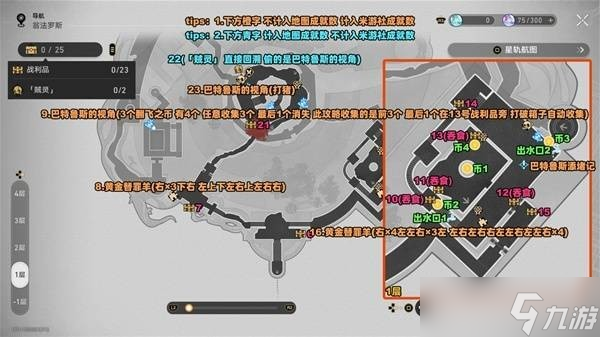 崩坏星穹铁道3.6神悟树庭战利品宝箱位置一览