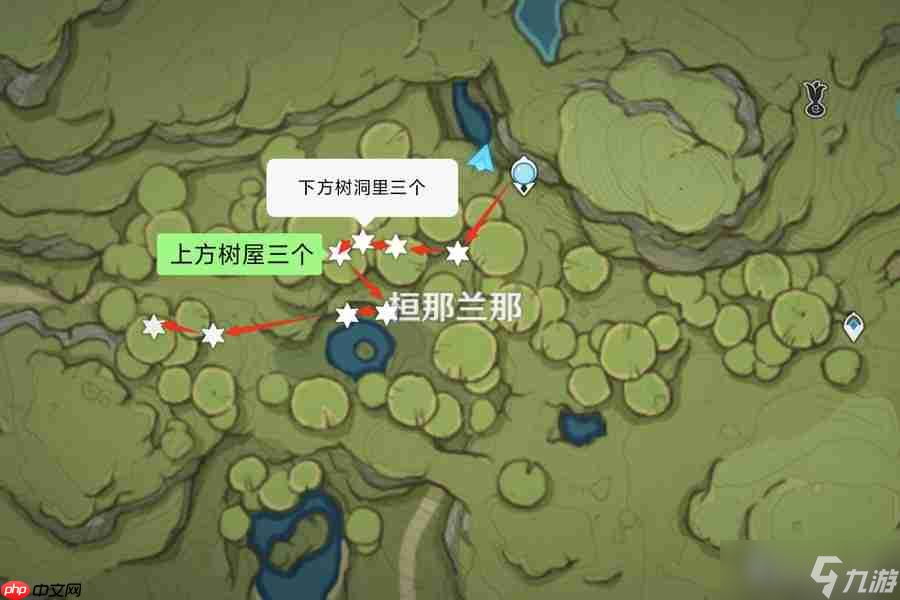 原神帕蒂沙兰全收集路线