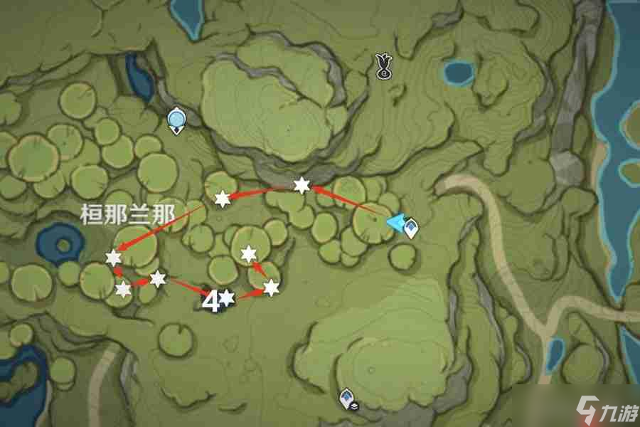 原神帕蒂沙兰全收集路线