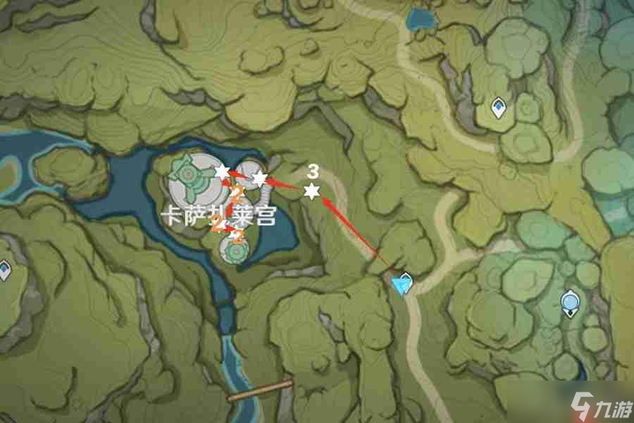 原神帕蒂沙兰全收集路线