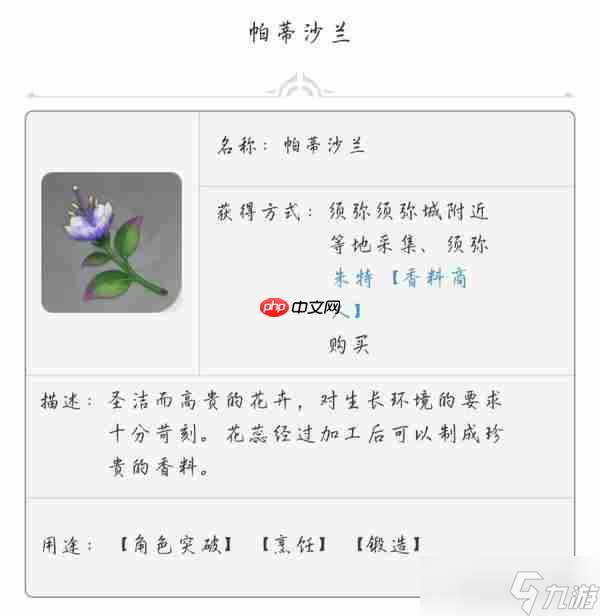 原神帕蒂沙兰全收集路线_原神攻略