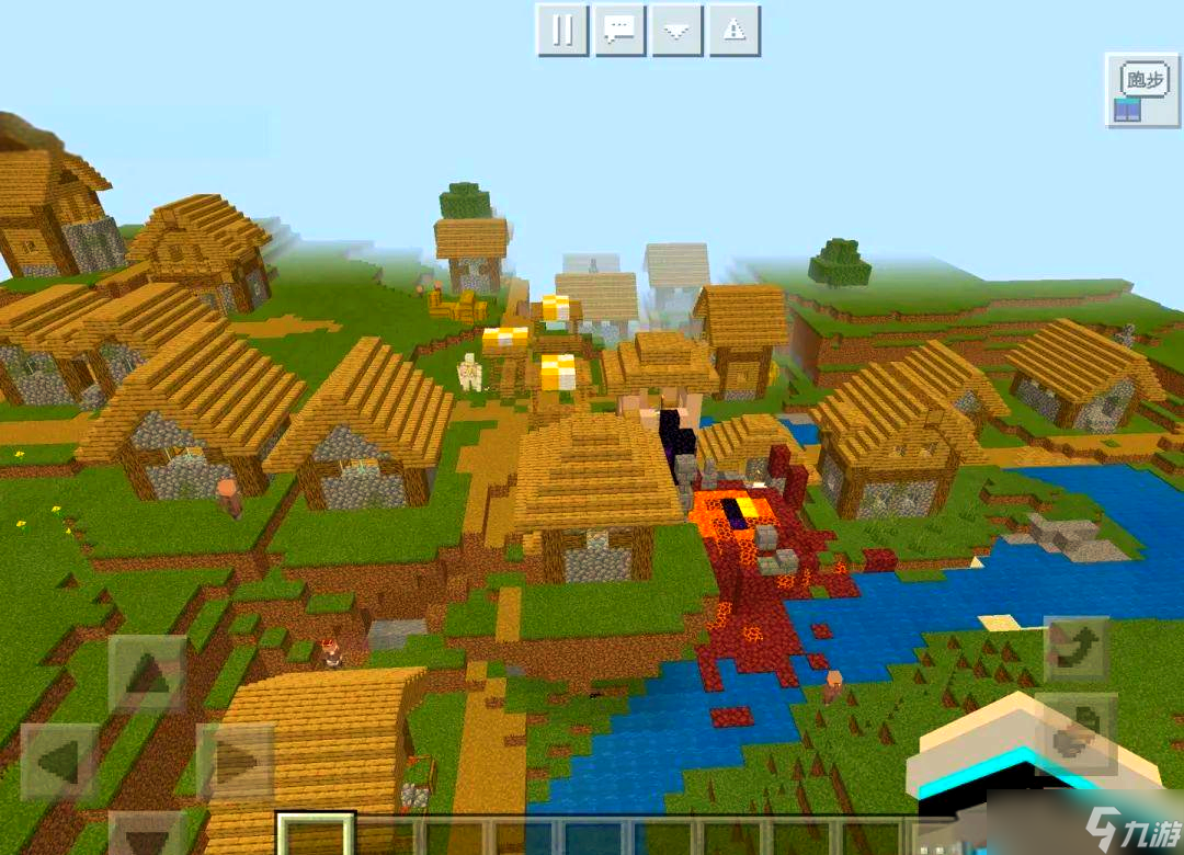 我的世界怎么建一个村庄要塞