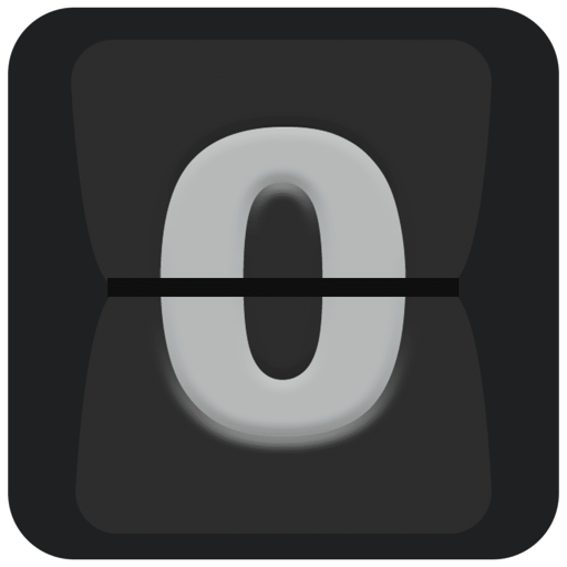 桌面翻页时钟_倒计时置顶计时器网速显示